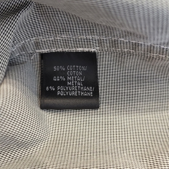 Lafayette 148 Off-White Asymmetric Zipper Moto Jacket - Picture 9 of 10